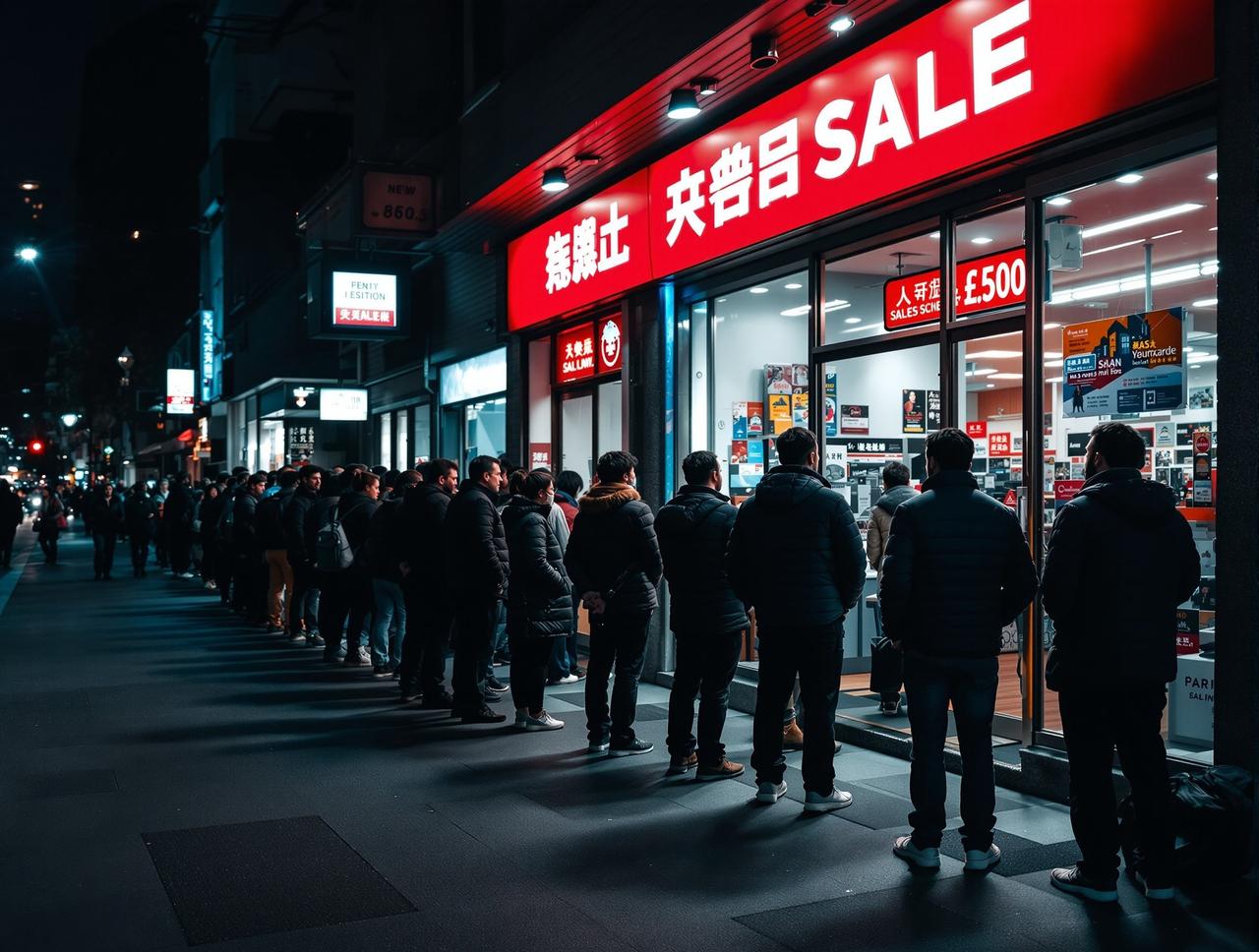黑料每日大赛 - 某城市放开限购后房价暴涨，购房者连夜排队抢房